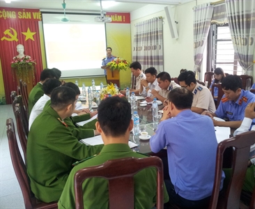 Viện KSND huyện Thạch Thất tổ chức Hội nghị rút kinh nghiệm liên ngành và...